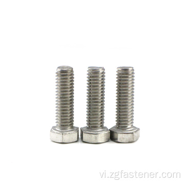 Hex Head Bolts Head Lớp 4.8/ 8,8/ 10,9/ 12.9 DIN 933 Hexagon Heavy Hex Bolt cho máy móc